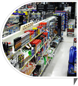 Nelostien Korjaamo Oy - Myymälä